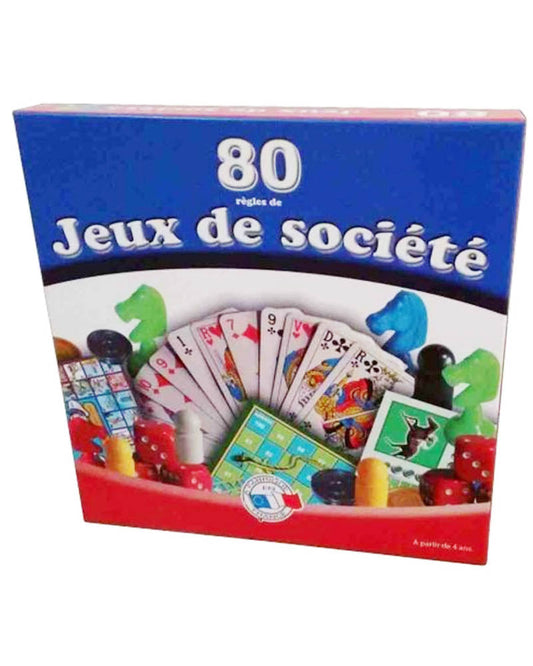 Coffret 80 Jeux de Société – Ferriot Cric