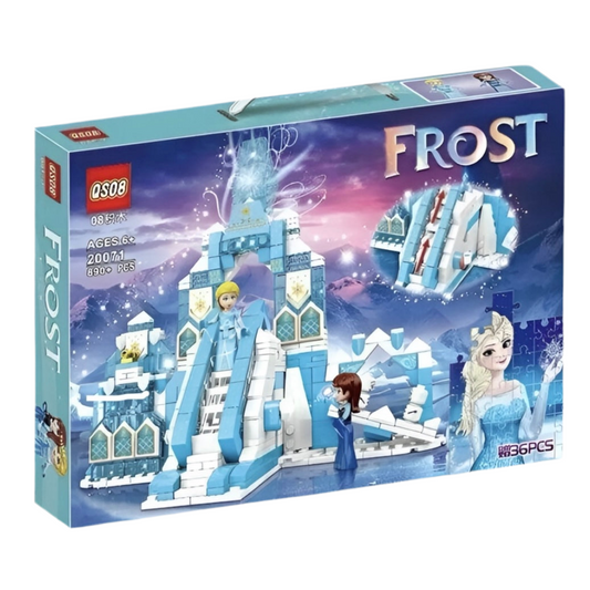 Blocs de construction Dream Castle Frozen (890 pièces)