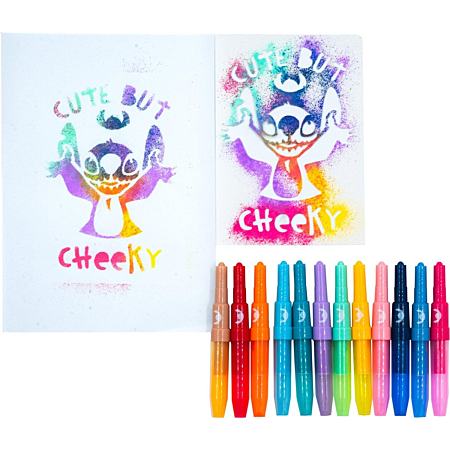 Coffret Créatif Lilo & Stitch – Pochoirs et Feutres
