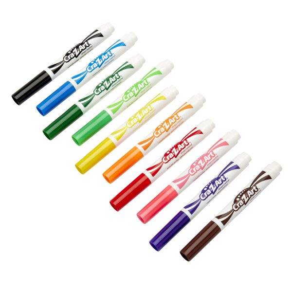 Cra-Z-Art – 10 Feutres Super Lavables à Pointe Large