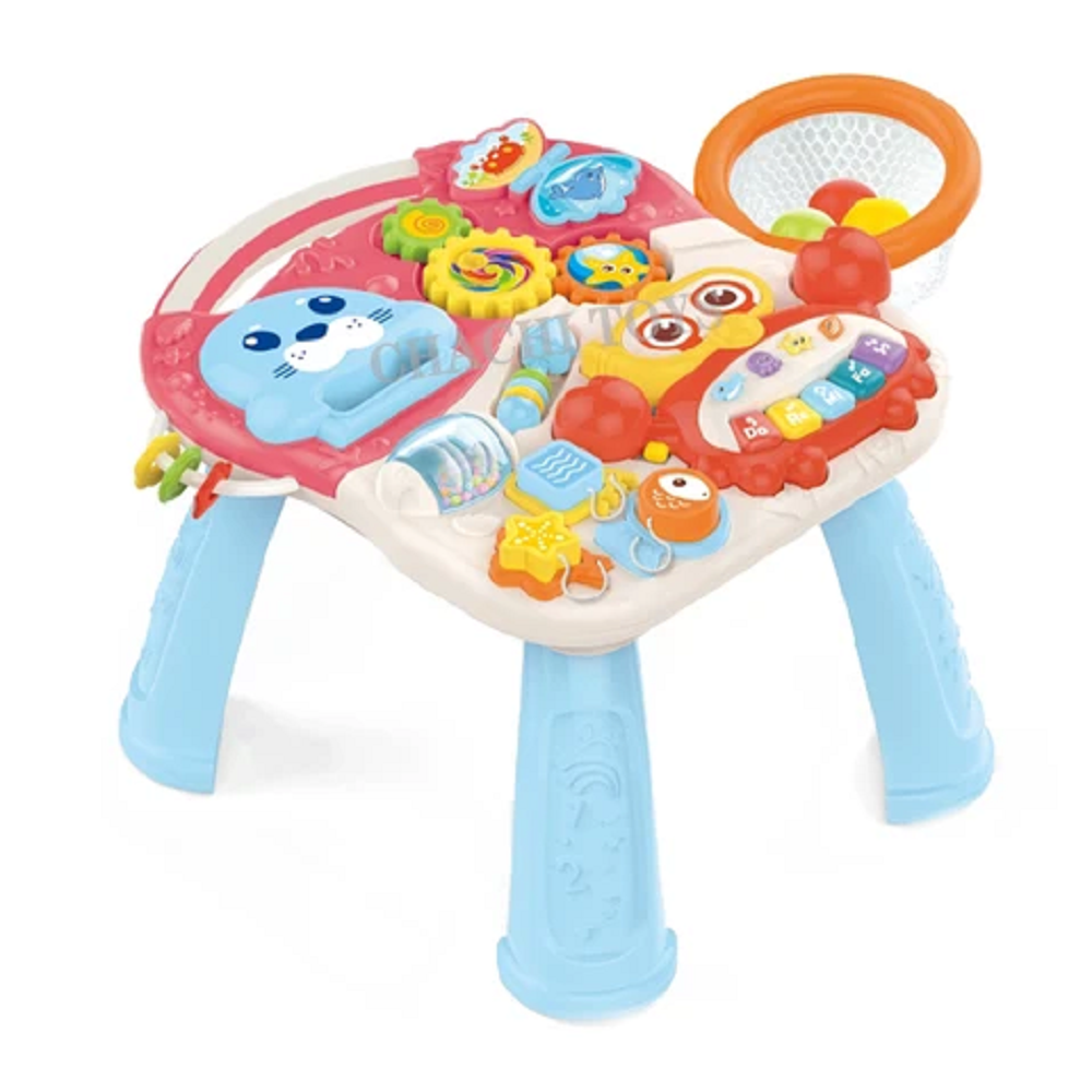 Trotteur Bébé 4 en 1 avec Table d’Activités - Huanger