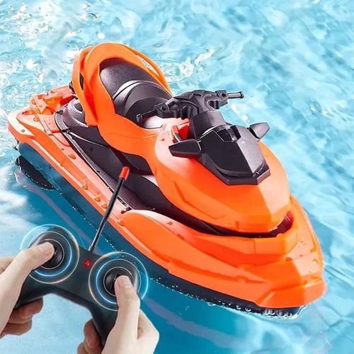 Bateau Télécommandé Électrique Étanche – Course Rapide