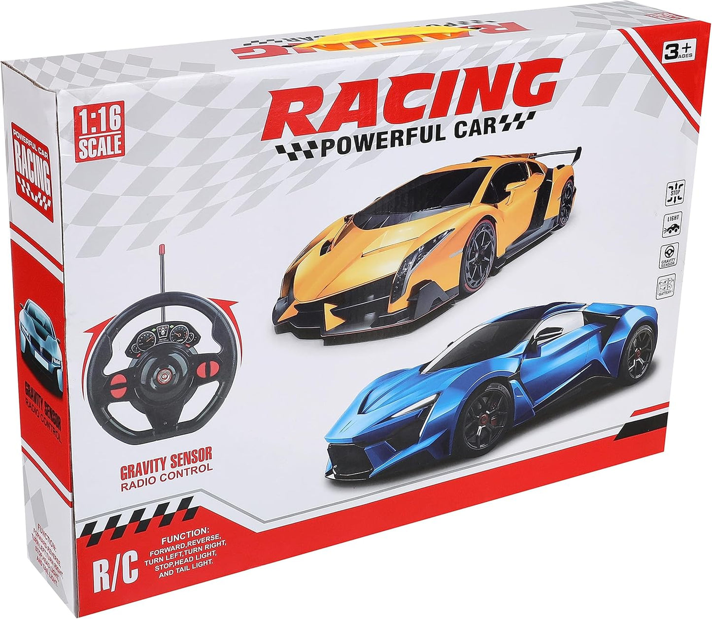 Voiture Racing Powerful Car avec Télécommande 1:16