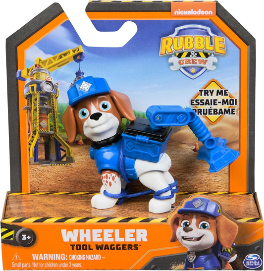 Rubble and Crew – Figurine Action Wheeler avec Outils