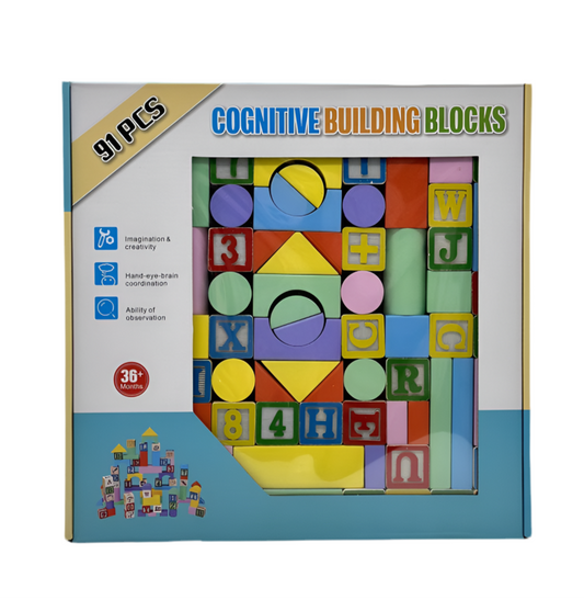 Blocs de Construction – 91 Pièces