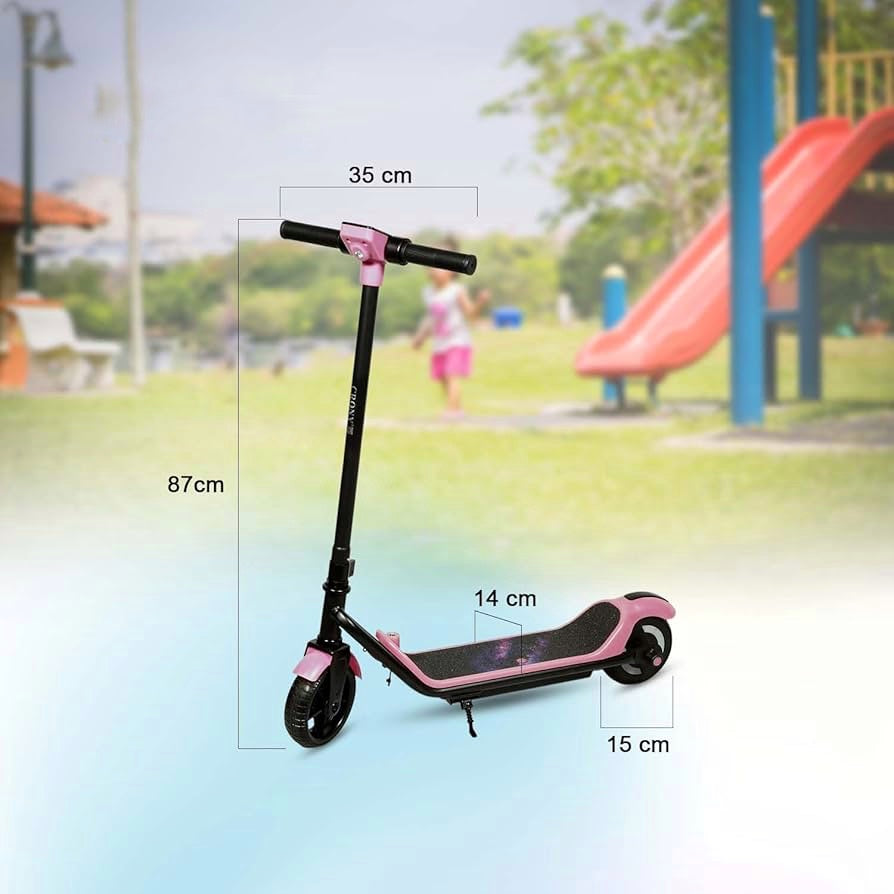 Trottinette Électrique Enfant Pliable avec LED & Bluetooth