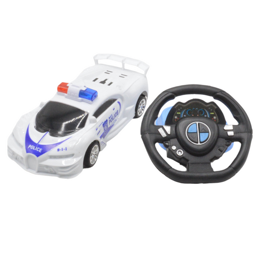 Mini Voiture de Police Télécommandée