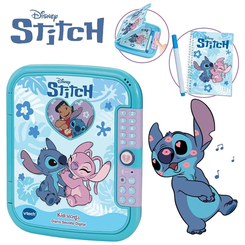 Journal Intime Interactif KidiSecrets Stitch VTech