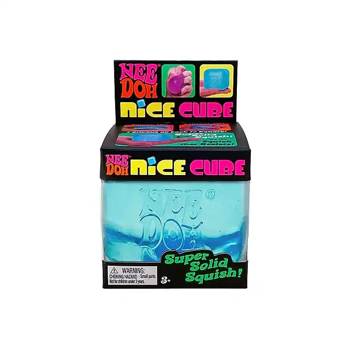 NeeDoh Cube – Cube Anti-Stress Sensoriel à Malaxer et Étirer