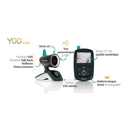 Babyphone caméra vidéo YOO Travel