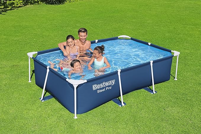 Piscine Hors Sol Rectangulaire – Bestway Steel Pro™ 259 x 170 x 61 cm