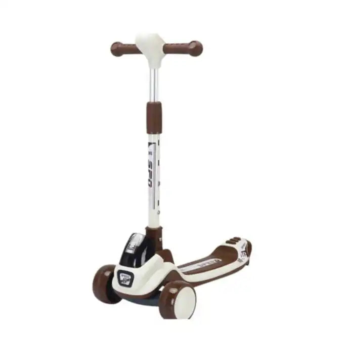 Trottinette 3 Roues avec Lumière et son – Style Course-vert