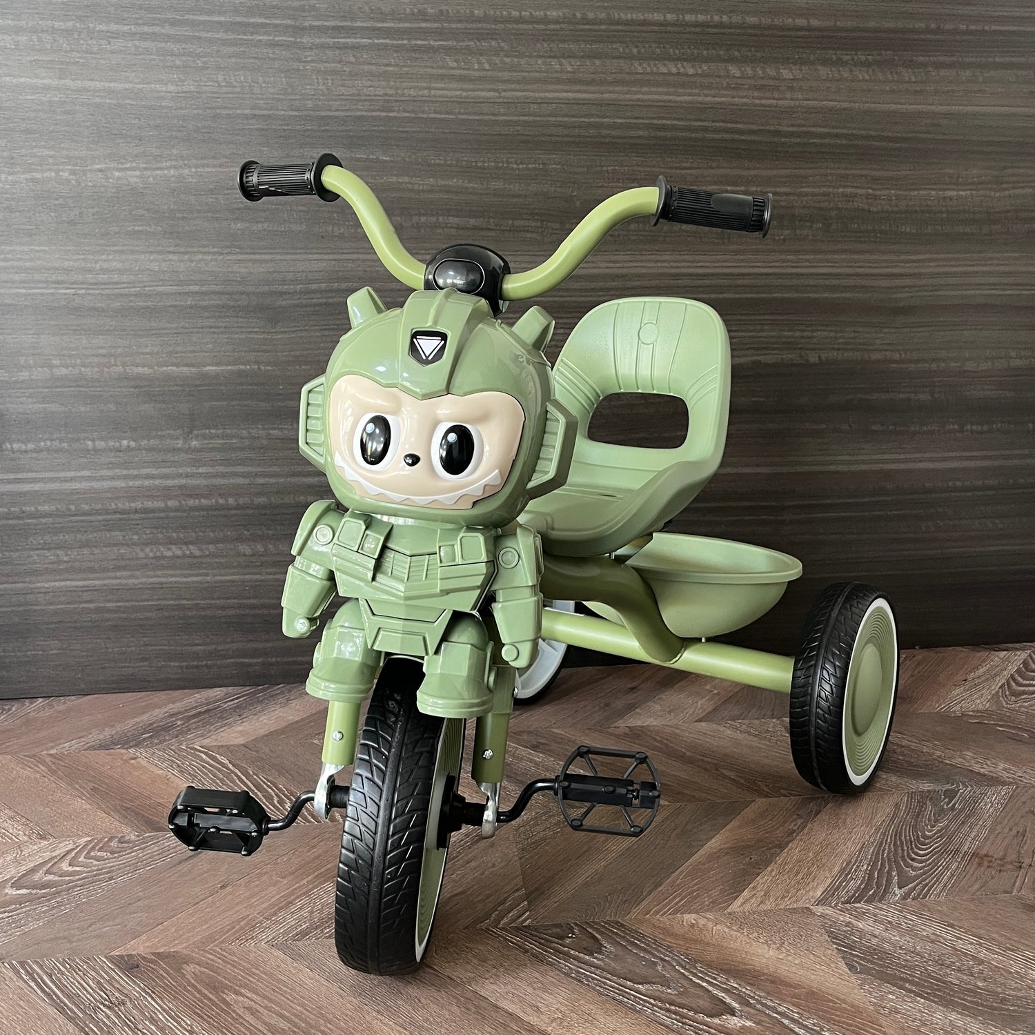 Tricycle Labubu Musical pour Enfant - Vert