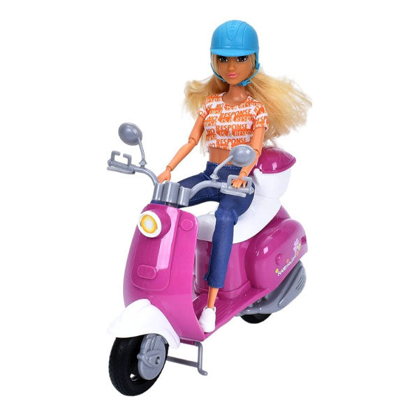 Poupée Anlily avec Moto – Coffret Aventure