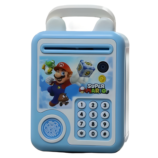 Tirelire Électronique Mario – Coffre-Fort Interactif pour Enfants