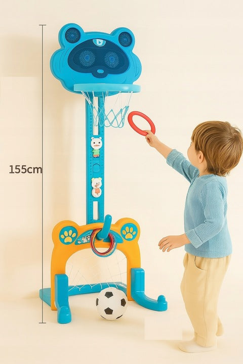 Ensemble Multi-Sports  4 en 1 – Basket, Football et Bowling