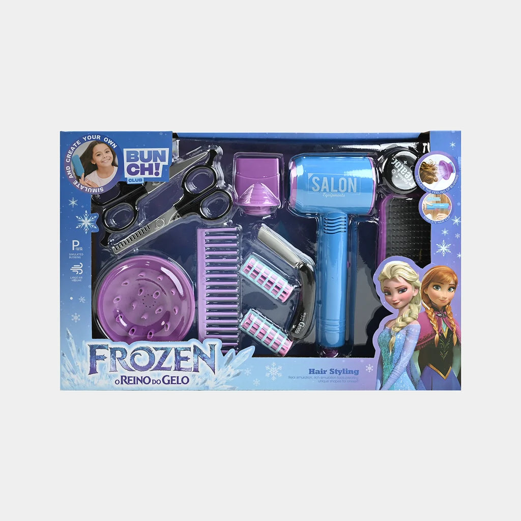 Salon de Coiffure Frozen – Coffret Stylisme avec Accessoires