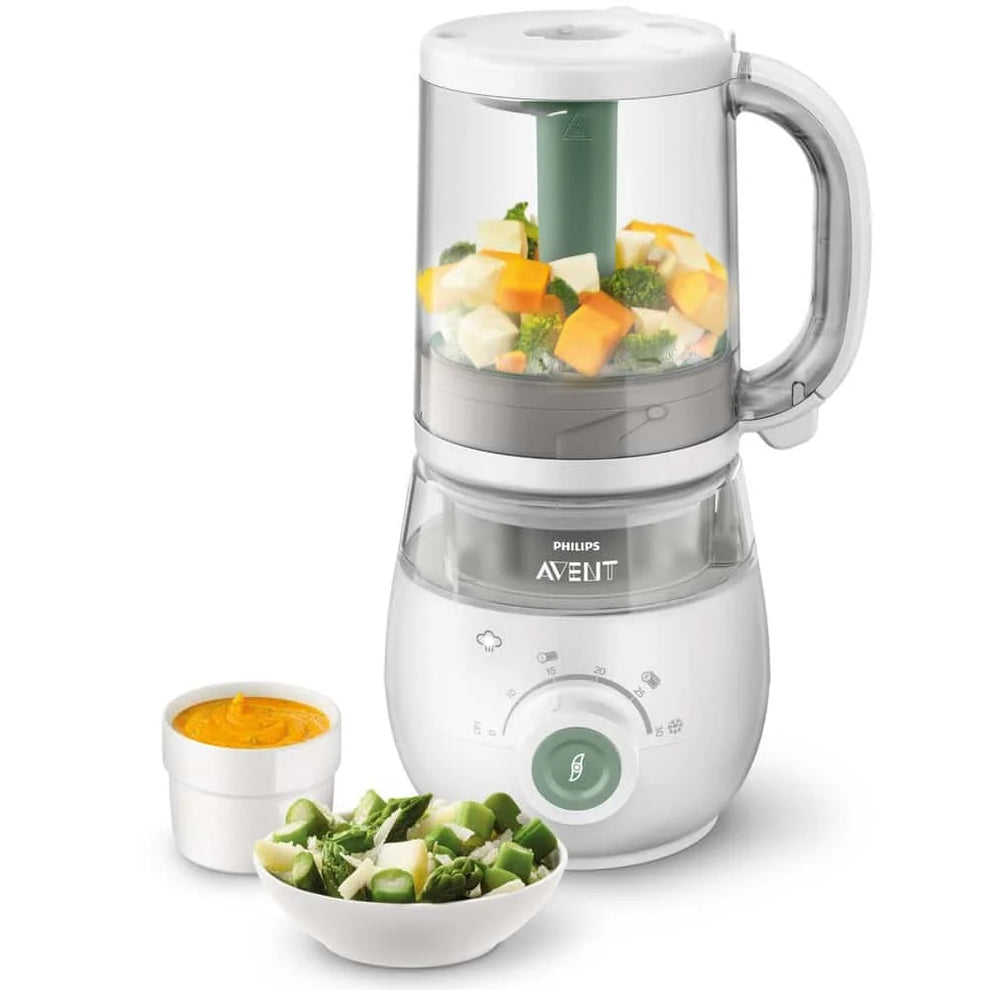 Philips Avent – Robot Cuiseur Vapeur & Mixeur 4 en 1