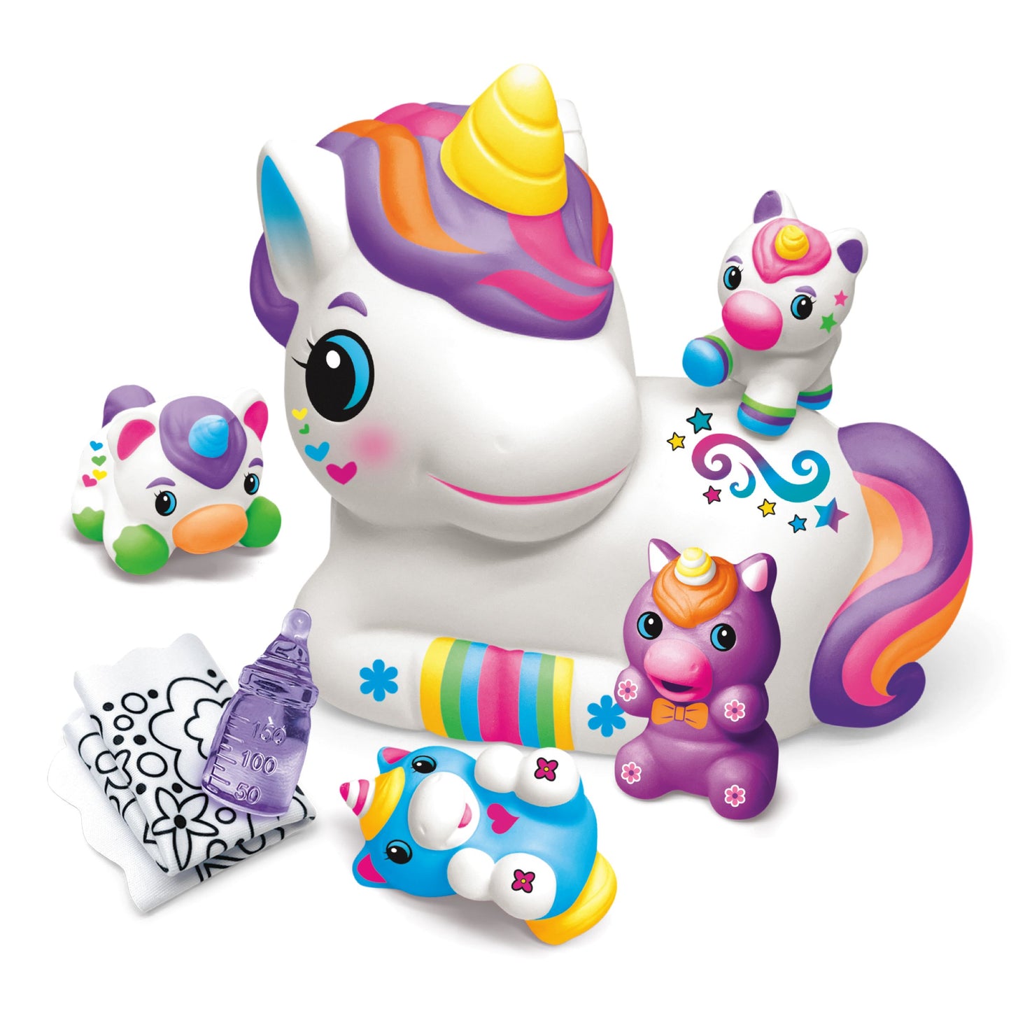 Licorne surprise à colorier avec ses bébés - Squeezie Surprise - Cra-Z-Art