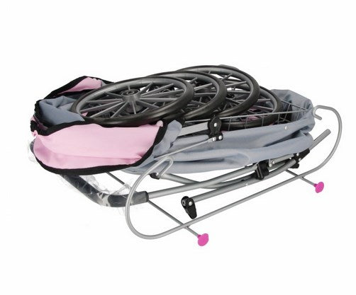 Poussette en Métal pour Poupée – MEGA CREATIVE