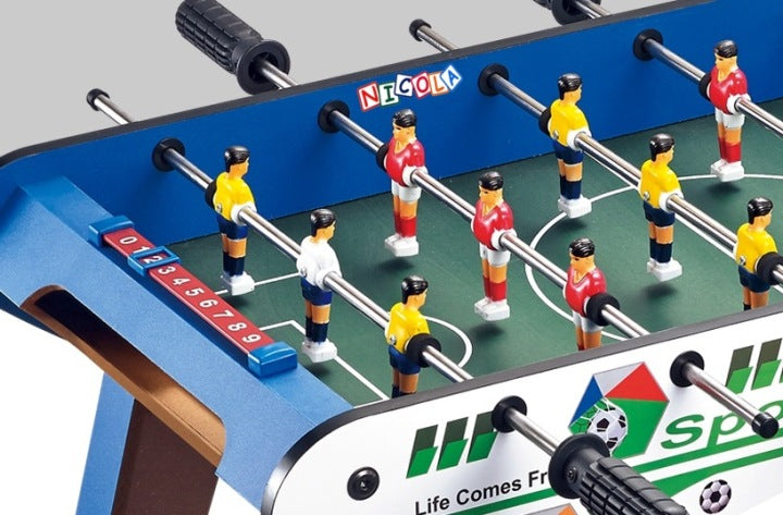 Table de Jeu de Football en Bois – Grande Table d'Arcade