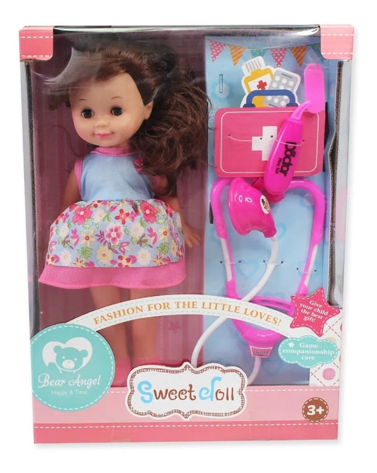 Sweet Doll – Poupée Docteur avec Accessoires Médicaux