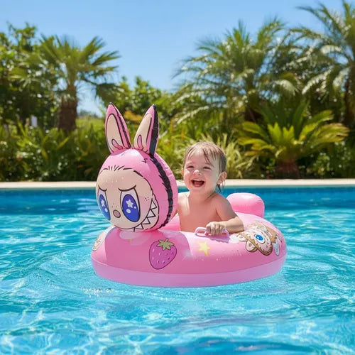 Bouée Gonflable épaisse Labubu pour enfants