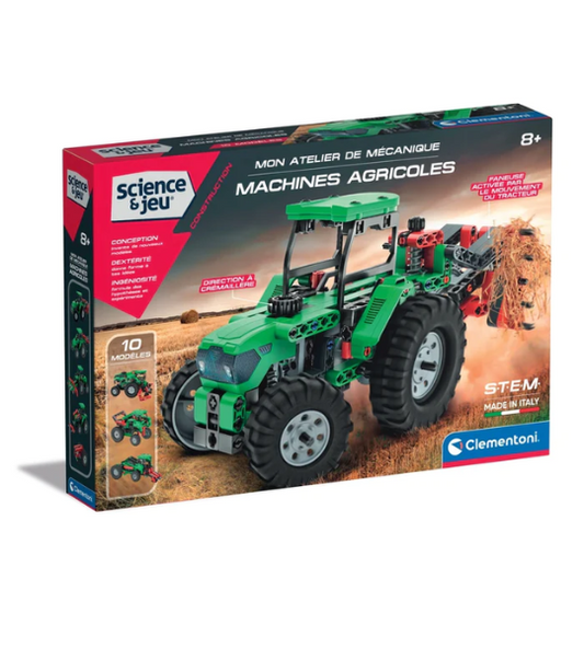 Mon atelier de mécanique – Machines agricoles – Clementoni