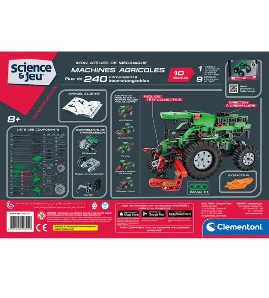 Mon atelier de mécanique – Machines agricoles – Clementoni