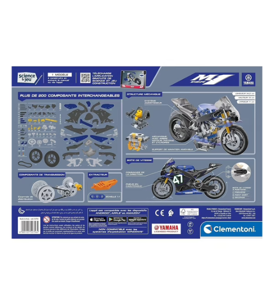 Mon atelier de mécanique – Yamaha M1 – Clementoni