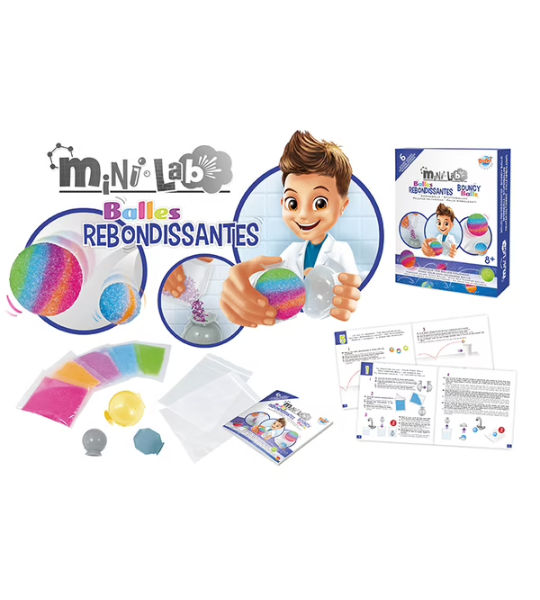 Mini Lab Balles Rebondissantes – Buki