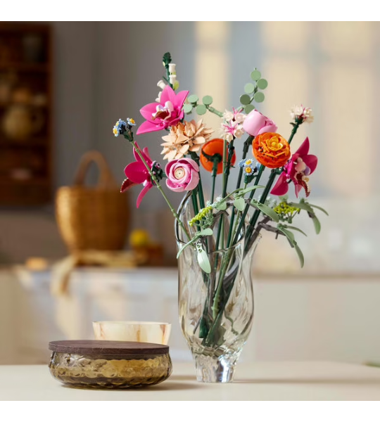 Le Joli Bouquet de Fleurs Roses – LEGO Botanique