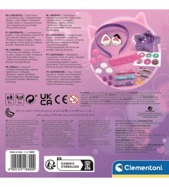 Gabby et la Maison Magique – Accessoires Cheveux – Clementoni