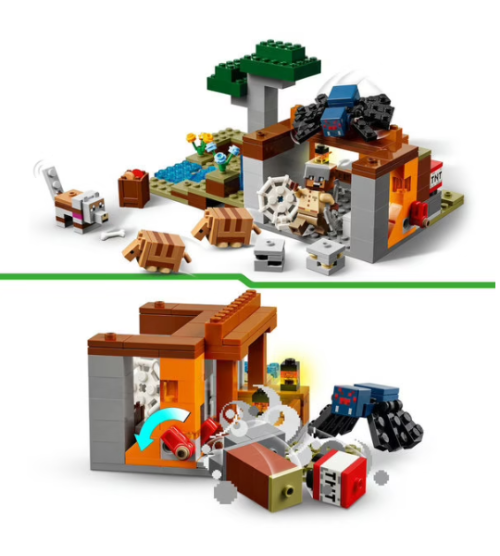 LEGO® Minecraft – L’expédition dans la mine du tatou