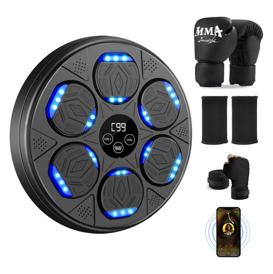 Smart Music Boxing Machine – Entraînement interactif pour adultes et enfants