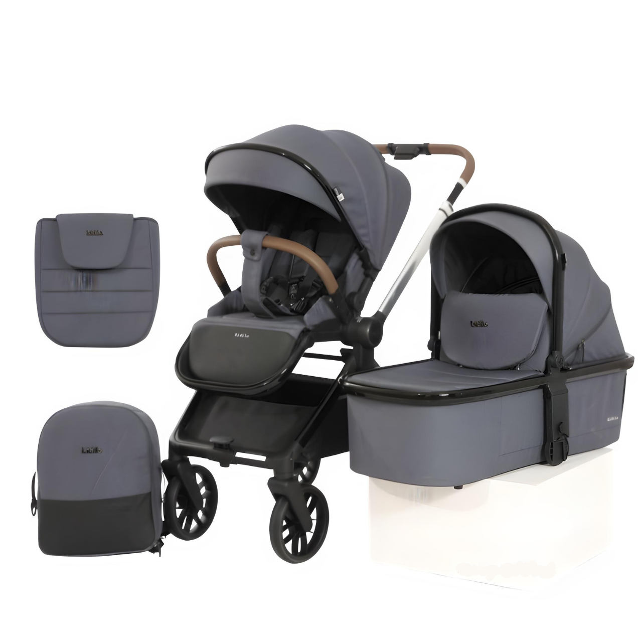 Poussette Trio 3 en 1 - Kidilo