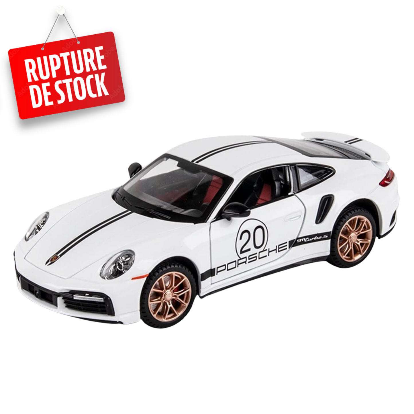 Modèle réduit - Porsche 911 Turbo S (1:24)
