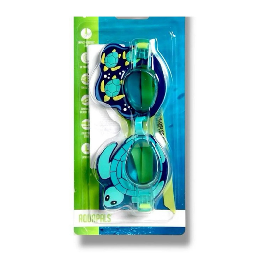Lunettes de Natation Enfant – Aquapals Tortue Bestway