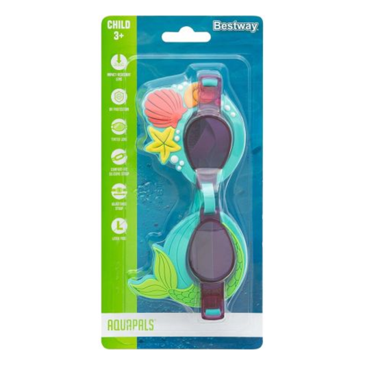 Lunettes de Natation Enfant – Aquapals Sirène Bestway