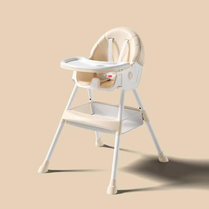 Chaise haute évolutive 5-en-1, pliable et facile à nettoyer