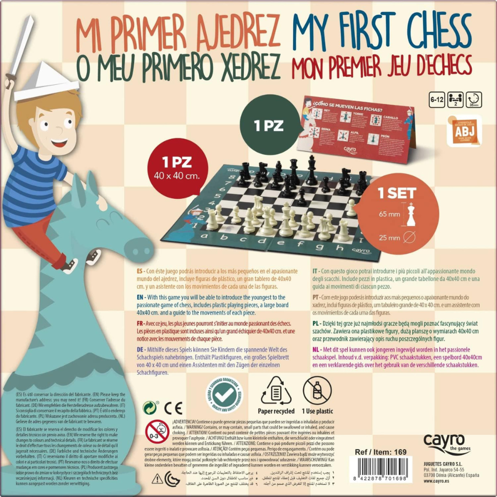 Mon Premier Jeu d'Échecs – Cayro