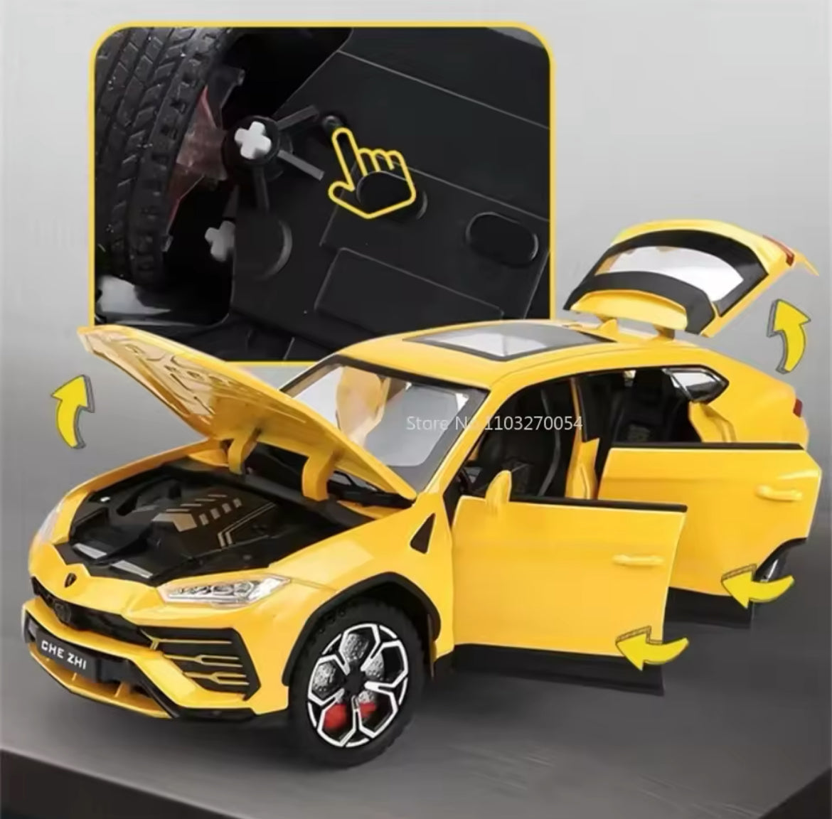 Modèle réduit Lamborghini Urus - Échelle 1:24