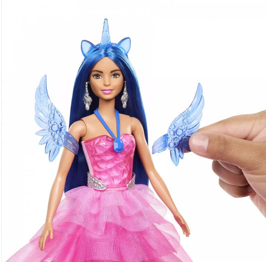 Coffret Poupée Barbie Princesse Saphir - Mattel