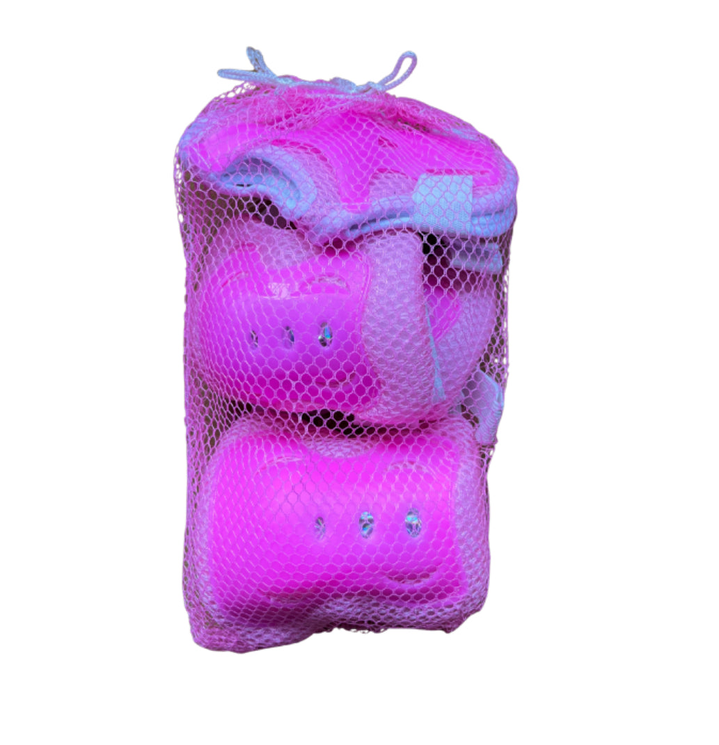 Rollers Évolutifs Rose + Kit Complet de Protection