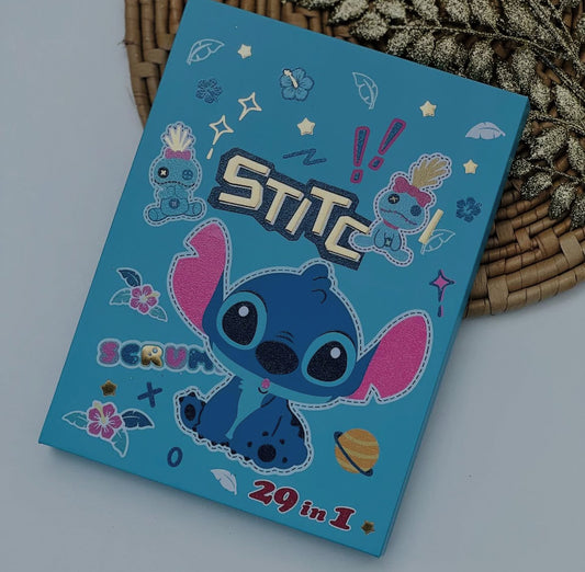 Palette de maquillage pour enfants Stitch – 29 en 1