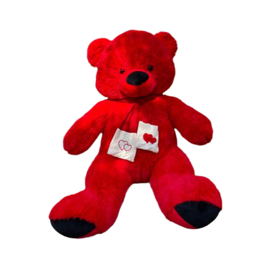 Nounours Géant Rouge (160 cm)