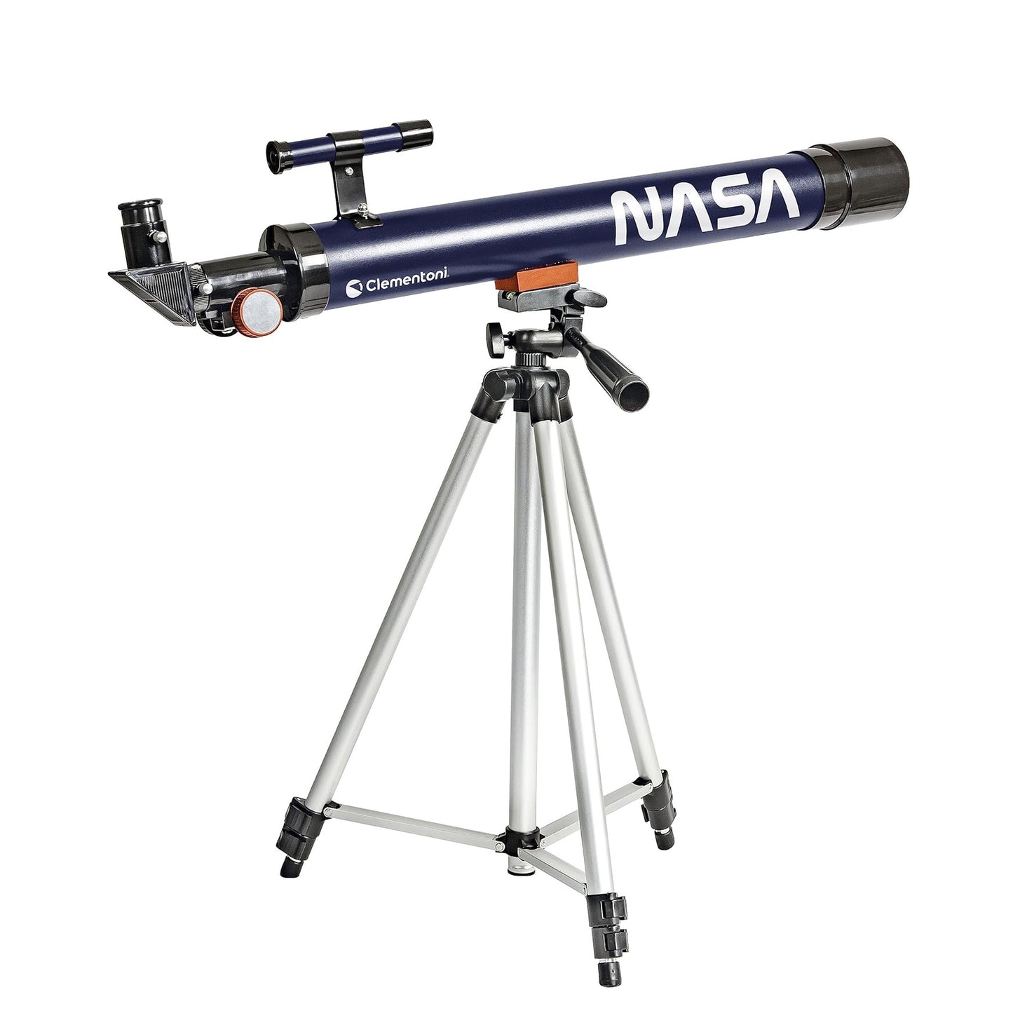 Télescope Enfant 8 Ans+ – Observation de la Lune et des Étoiles | Grossissement 300× | Trépied Réglable - Clementoni