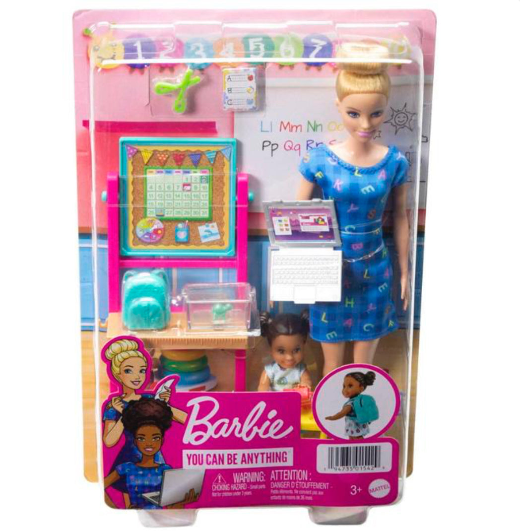 Coffret Poupée Barbie Enseignante - Mattel