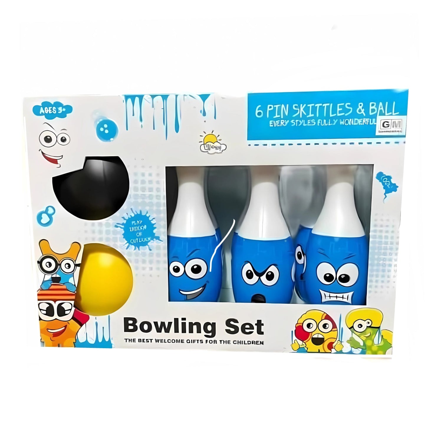 Set de Bowling pour Enfants – 8 Pièces
