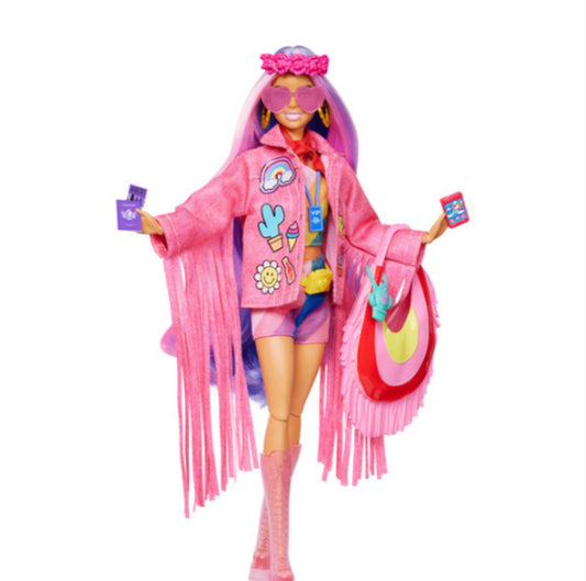 Coffret Poupée Barbie Extra Désert - Mattel